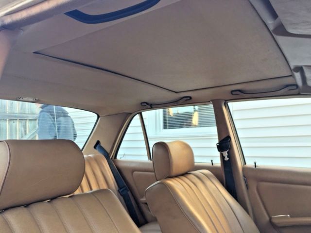 1980 mercedes-benz 300d 41k miles light ivory tan leather 1 owner