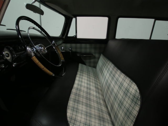 hard-to-find windsor wagon, 331 v8, 4bbl, push-button auto, duals, pink & plaid