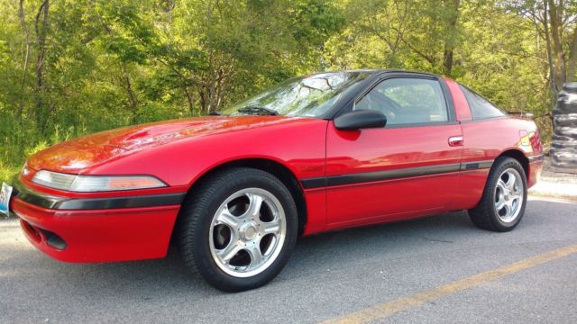 1990 plymouth laser rs turbo 5 speed with 49950 original miles and owner
