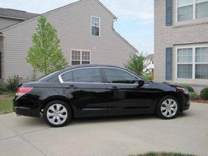 2010 honda accord 4d sedan ex-l: black in carmel, in