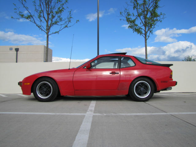very clean 1983 guards red porsche 944