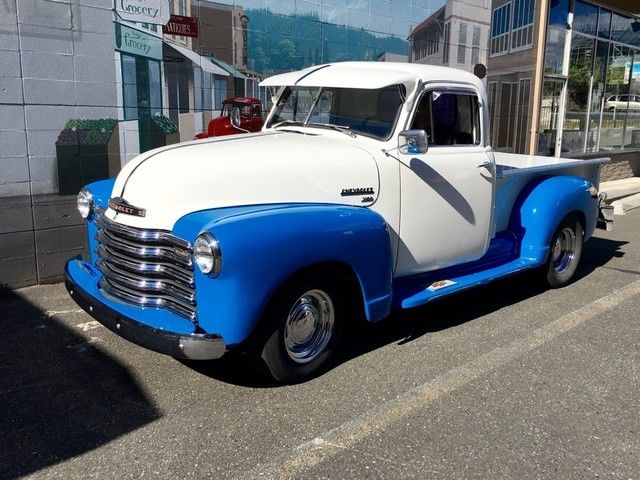 1951 chevy 3100 1/2 ton pu. 235 6. 4 speed