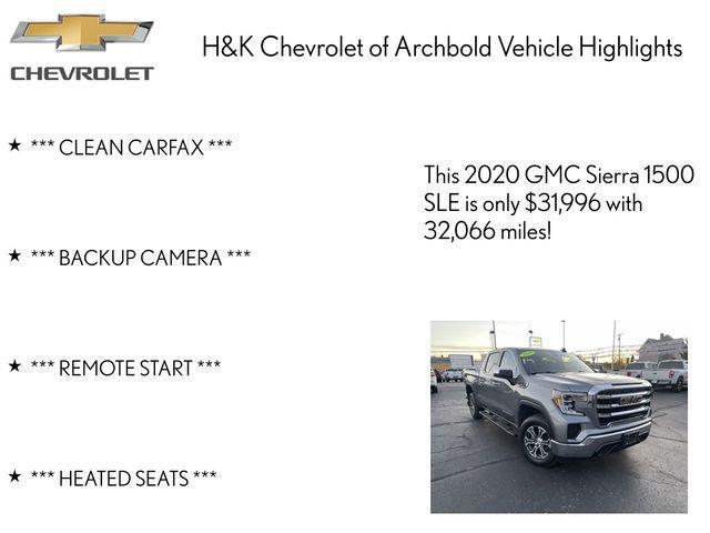 2020 gmc sierra 1500 sle