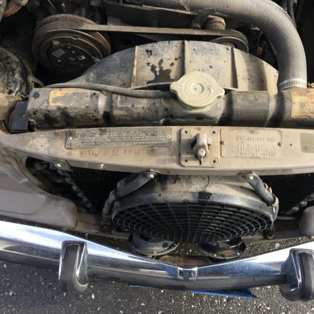 mercedes for restoration or parts, engine's shot, otherwise in good condition
