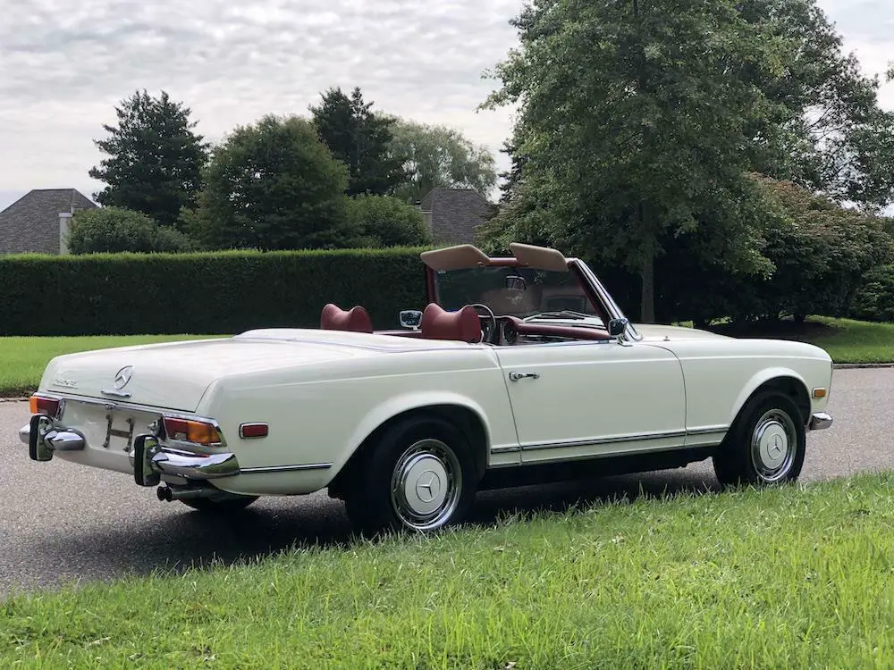 1971 mercedes benz 280sl extensively restored