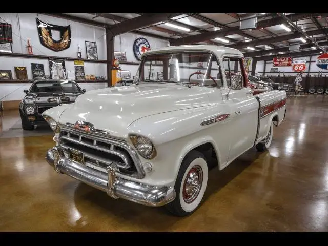 1957 chevrolet other pickups cameo 4 speed manual 2-door truck
