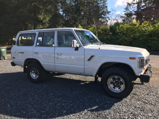 1988 toyota landcruiser fj62 gx beautiful rust free original ac 4wd