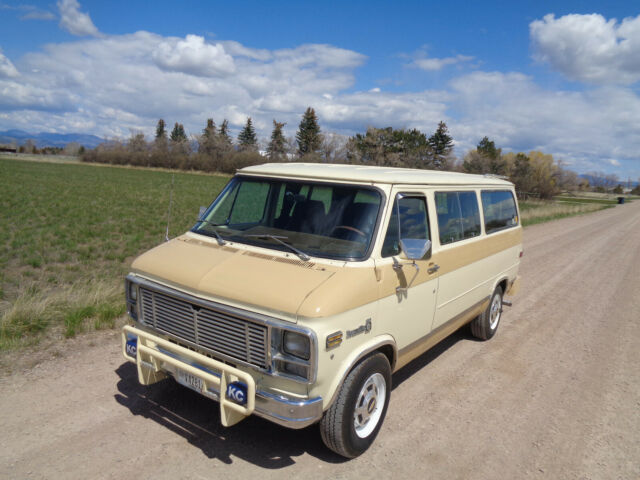 1978 chevrolet g30 beauville sportvan survivor barn find hippie boogie custom nr