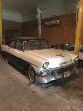 original unmolested driving bel air 150/210 6cy -manual. ride as is or go custom