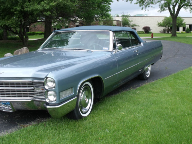 1966 cadillac coupe deville convertible