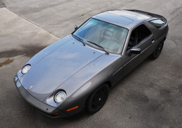 1986.5 porsche 928s very original and clean car low mileage meteor grey metallic