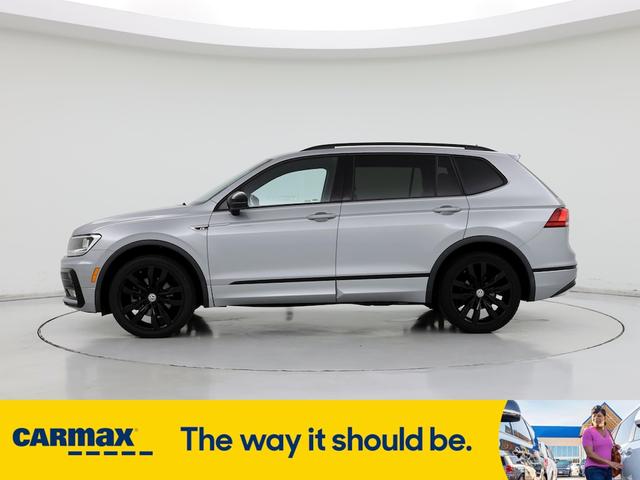 2021 volkswagen tiguan se r-line black