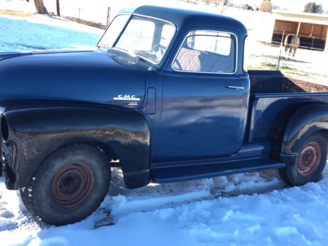 1950 gmc 100 short bed 5 window truck