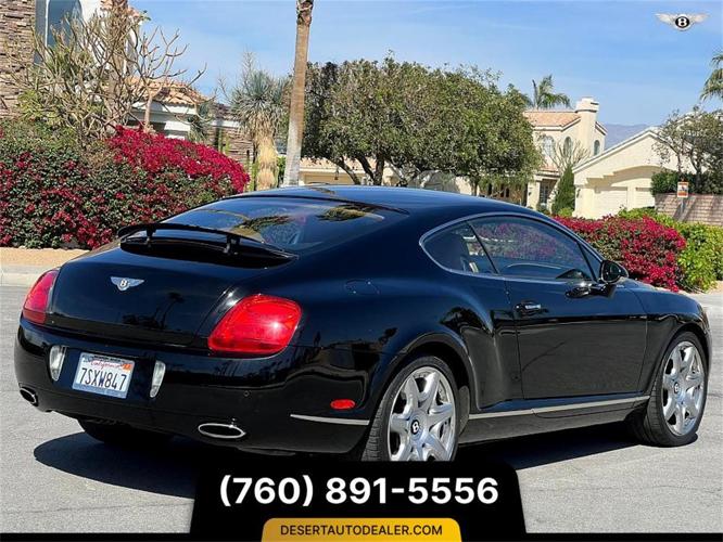 2005 bentley continental in palm desert, california