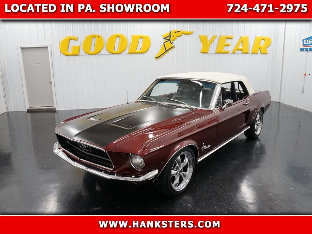 1968 ford mustang convertible restomod