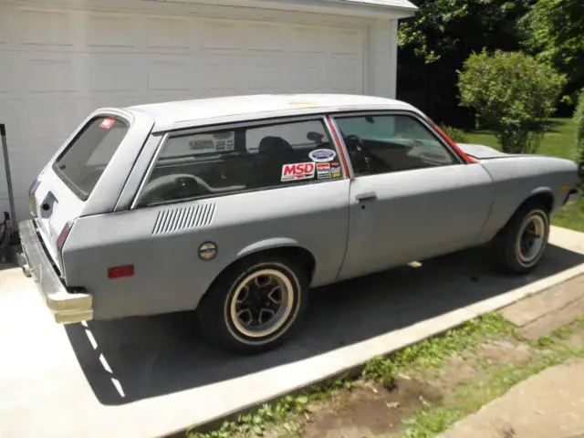 1978 pontiac sunbird ( astre vega ) 2 dr wagon barn find drag car