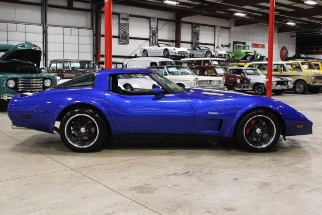 1979 chevrolet corvette 4479 miles blue coupe 6.3l ls-3 v8 manual