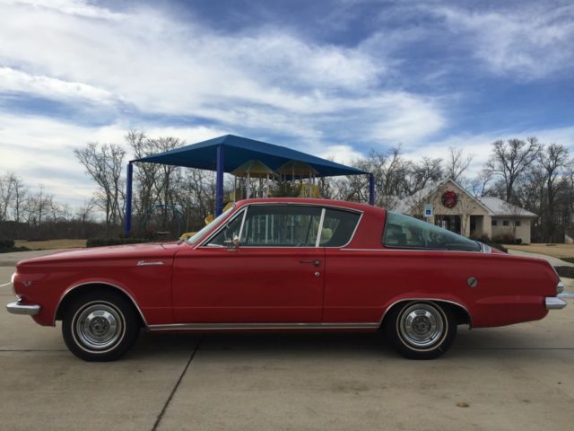 1965 plymouth barracuda - great driver/original-classic muscle car