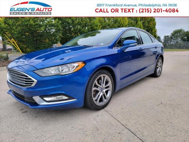 2017 ford fusion se