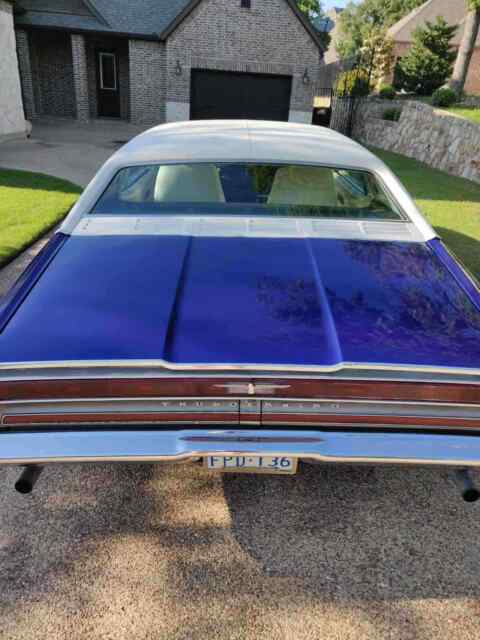 1970 ford thunderbird sedan blue fwd automatic landau