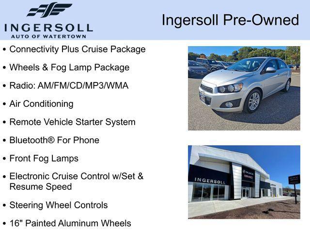 2012 chevrolet sonic 2lt