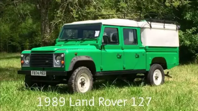 1989 land rover defender 127/130 double cab