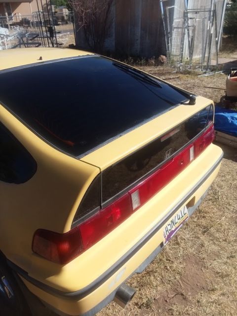 1989 honda crx - arizona car - nice