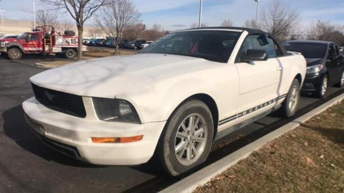 2007 ford mustang v6 deluxe v6 deluxe 2dr convertible for sale in boise, idaho