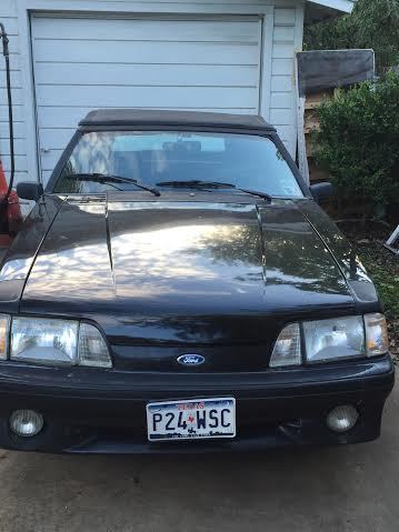 1993 ford mustang gt 5.0 convertible