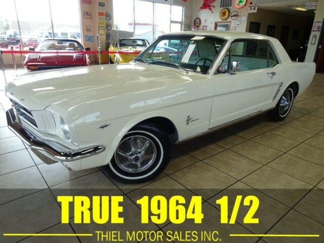 1965 ford mustang 2dr hard top 98736 miles white 289 automatic