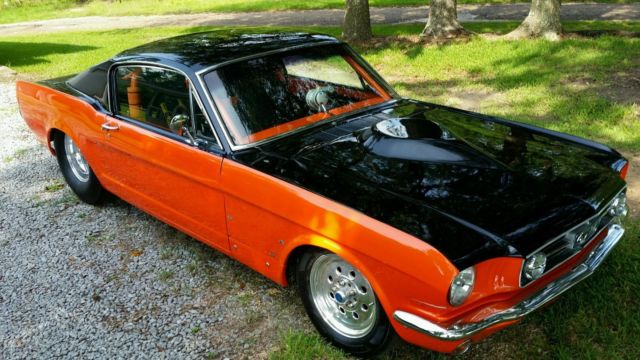 one of a kind 1965 ford mustang fastback gt bad a$$ prostreet cruiser show car