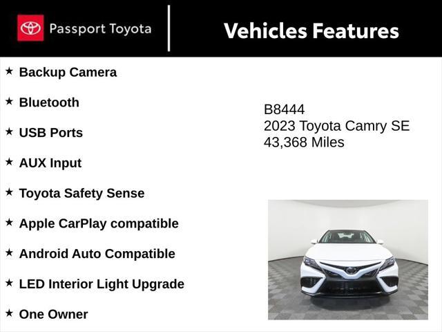 2023 toyota camry se