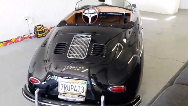 1957 porsche 356c convertable reproduction 2400 original miles prestine