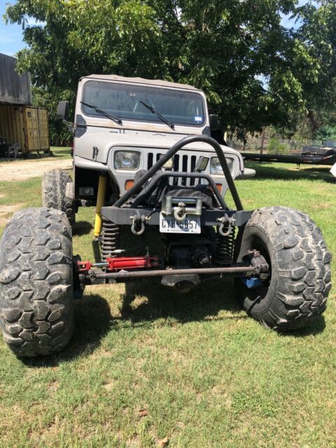 1989 jeep wrangler / yj suv grey 4wd automatic laredo