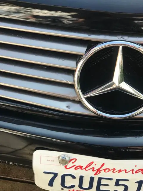 1991 mercedes-benz amg 500sl has dmv non-operation garaged for past 2 years