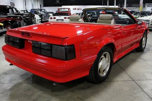 1989 ford mustang convertible 72574 miles convertible 5.0 liter v8 4 speed auto