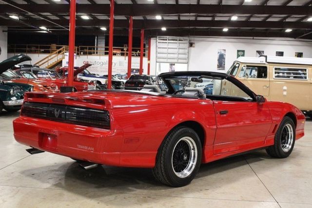 1988 pontiac firebird trans am 71531 miles red coupe 5.0 v8 automatic