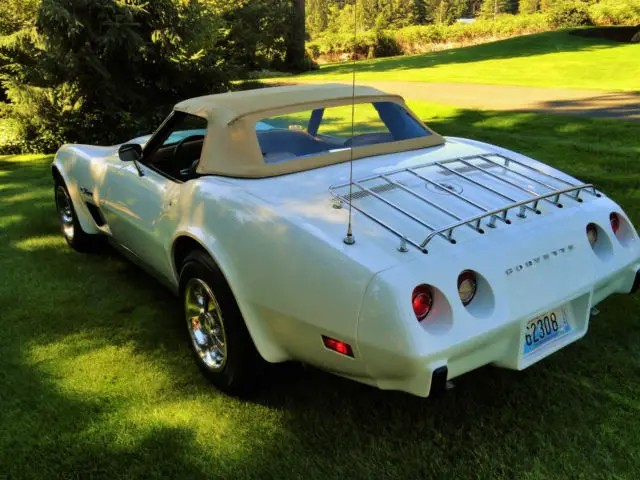 1975 corvette convertible,34k original miles,unrestored az. car