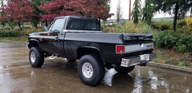chevrolet silverado k-10 4x4 short bed 350 v8 85k low mile gmc blazer k5 k20 k30