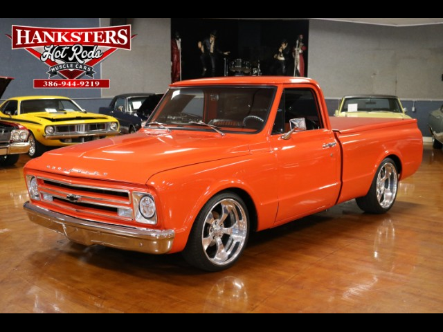 orange chevrolet c10 with 1,403 miles available now!