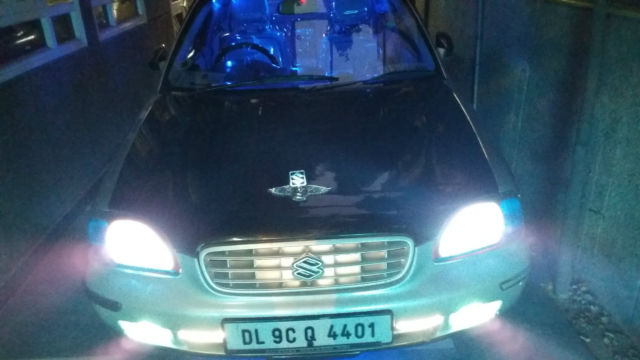 rolls royce style suzuki baleno india 2007 designer modified