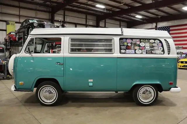 1971 volkswagen westfalia 63214 miles turquoise teal station wagon 4 cylinder 4