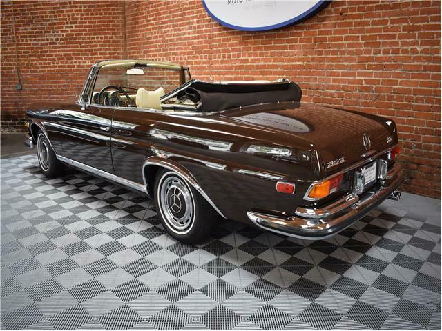 1971 mercedes benz 280se, tobacco brown with 83568 miles available now!