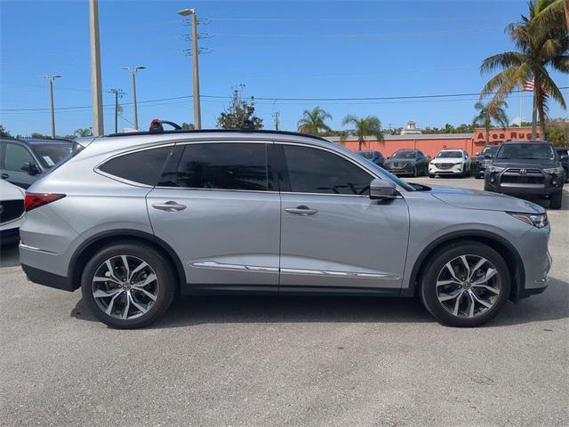 2022 acura mdx technology package