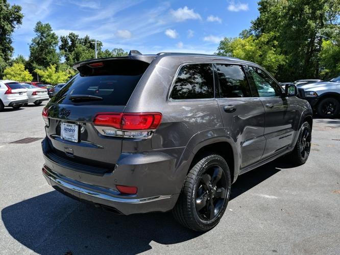 certified 2016 jeep grand cherokee 4wd overland charleston, sc 29407 for sale in charleston, south carolina