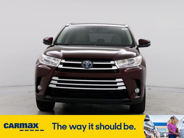 2019 toyota highlander hybrid xle