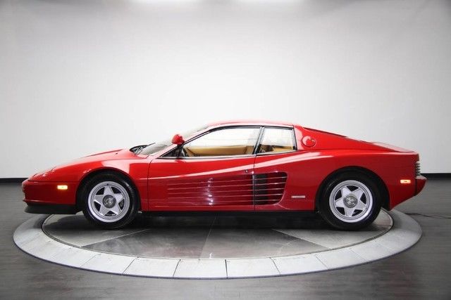 1986 ferrari testarossa monospecchio, 3,756 original 1 owner miles, stunning!