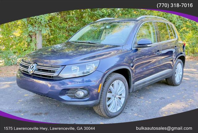 2012 volkswagen tiguan se