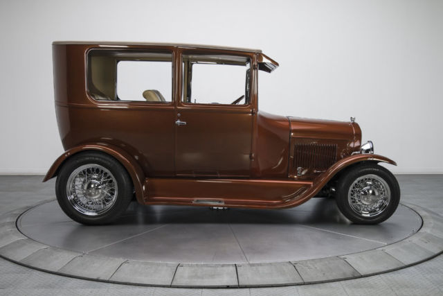 1926 ford model t 7110 miles root beer sedan 302 v8 3 speed automatic