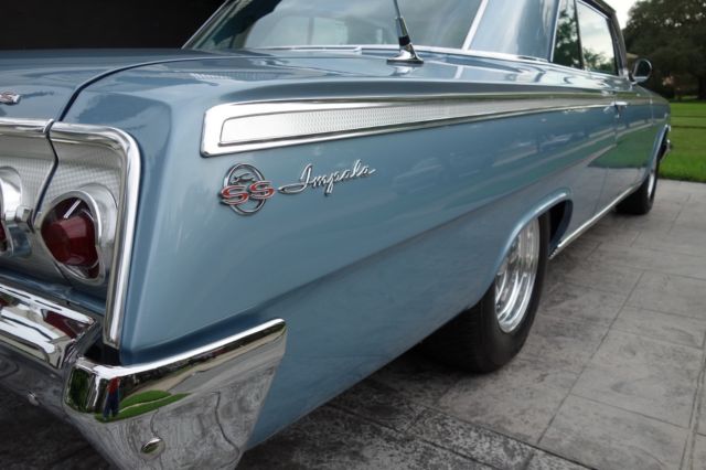 1962 chevrolet impala ss tribute 327 v8 / 300 hp, restored! automatic,vintage ac